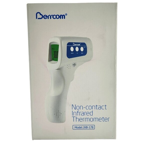 7x Berrcom Non-Contact Infrared Forehead Thermometer Model JXB-178 - Picture 2 of 10